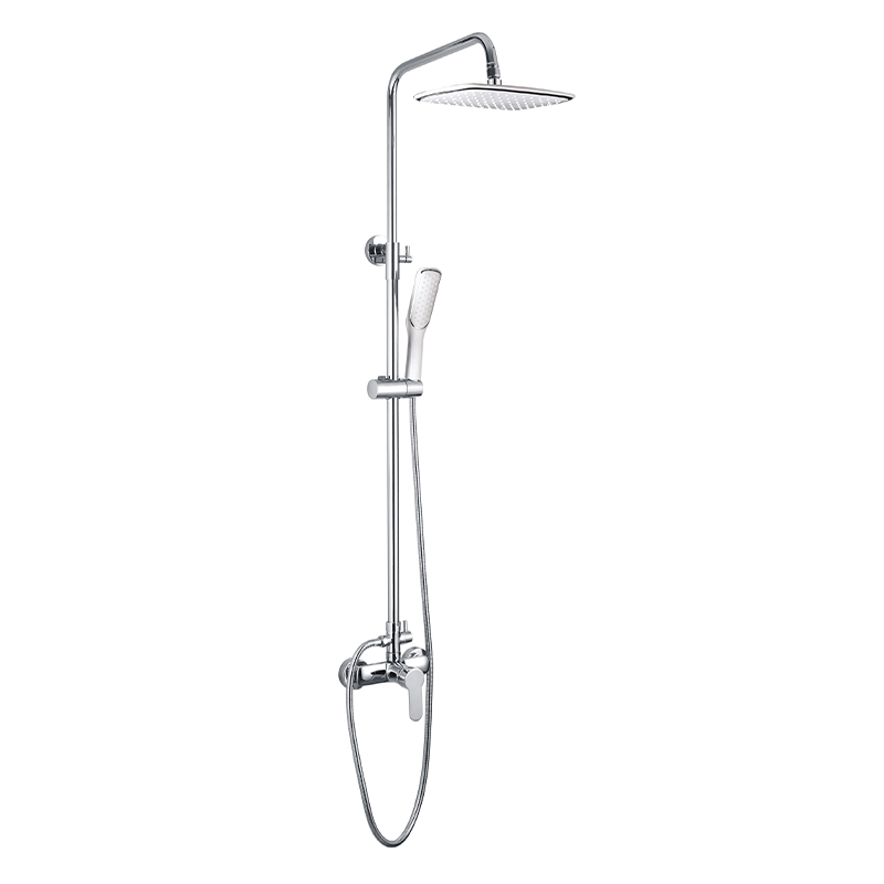 Factory Wholesale Simple Shower Set Hot and Cold Water Shower Mixer with Shower Head and Bathtub