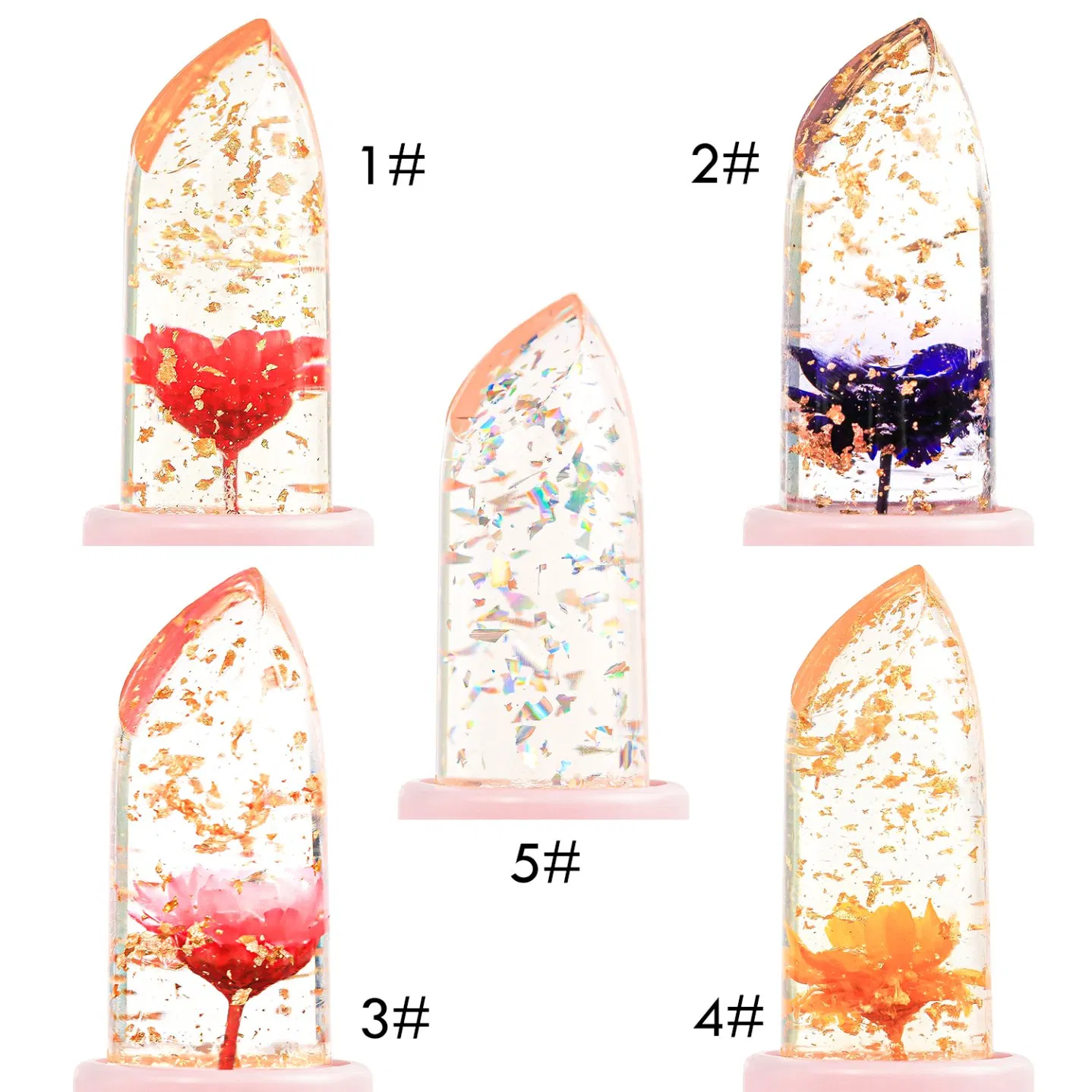 Premium Waterproof Long Lasting Lipstick and Clear Balm