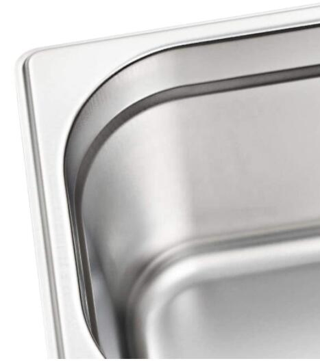 1/4 Quart Size Stainless Steel Gn Pan