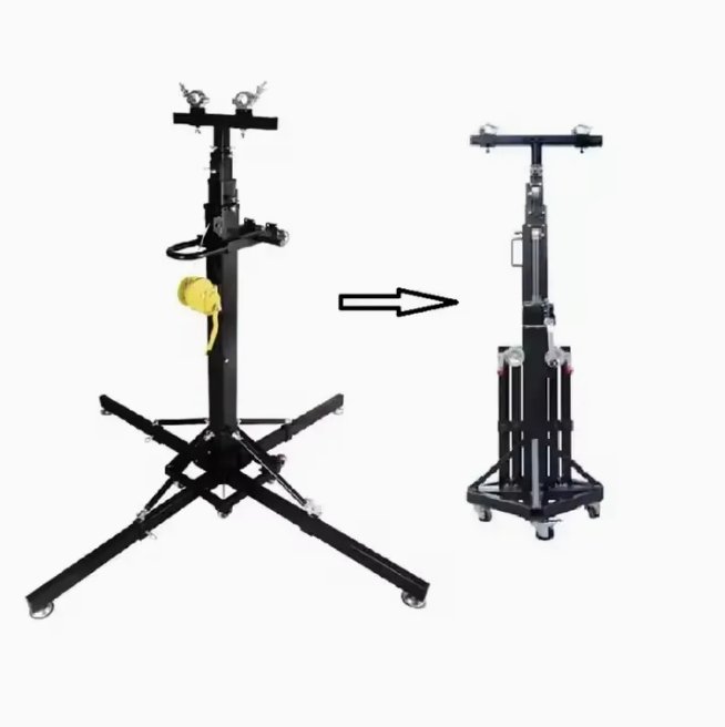 Aluminum Line Array Lifting Tower Crank Stand Stage Lighting Stands Heavy Duty High Lighting Stand Truss