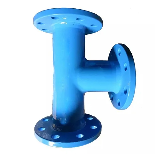 Ductile Iron All Flanged Tee with 45deg Branch