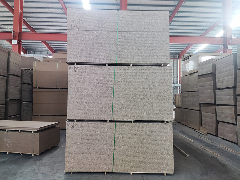 Melamine Faced 4X8 Chipboard Sheets 18mm Furniture Board Particle Board Wholesale Black Yellow Green Waterproof Leather Red