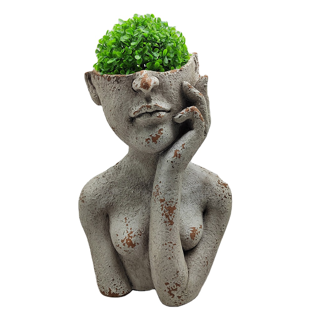 Горшок цветочный уличный декоративный