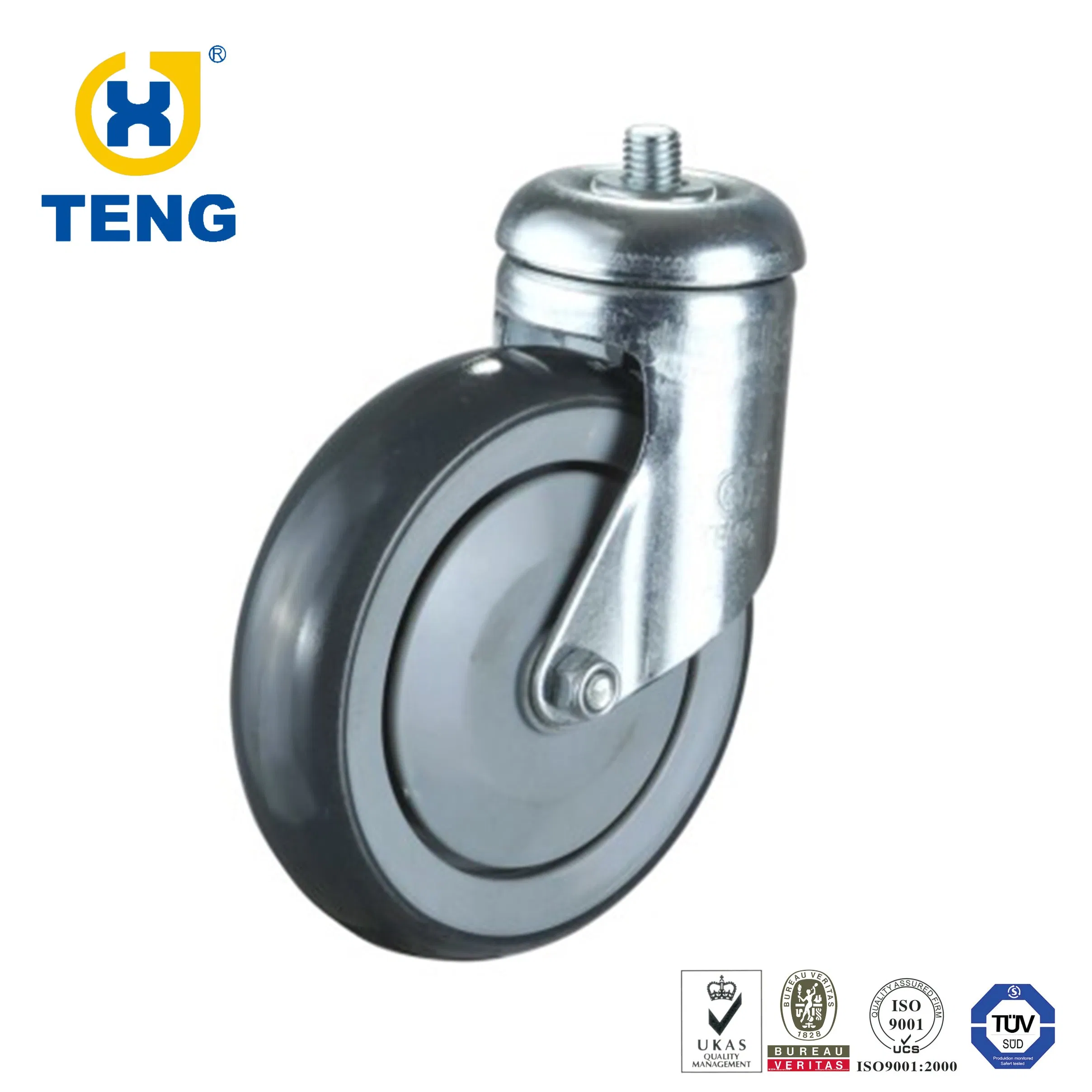 Factory Sales 4inch Supermaket Shopping Trolley Castor Wheels