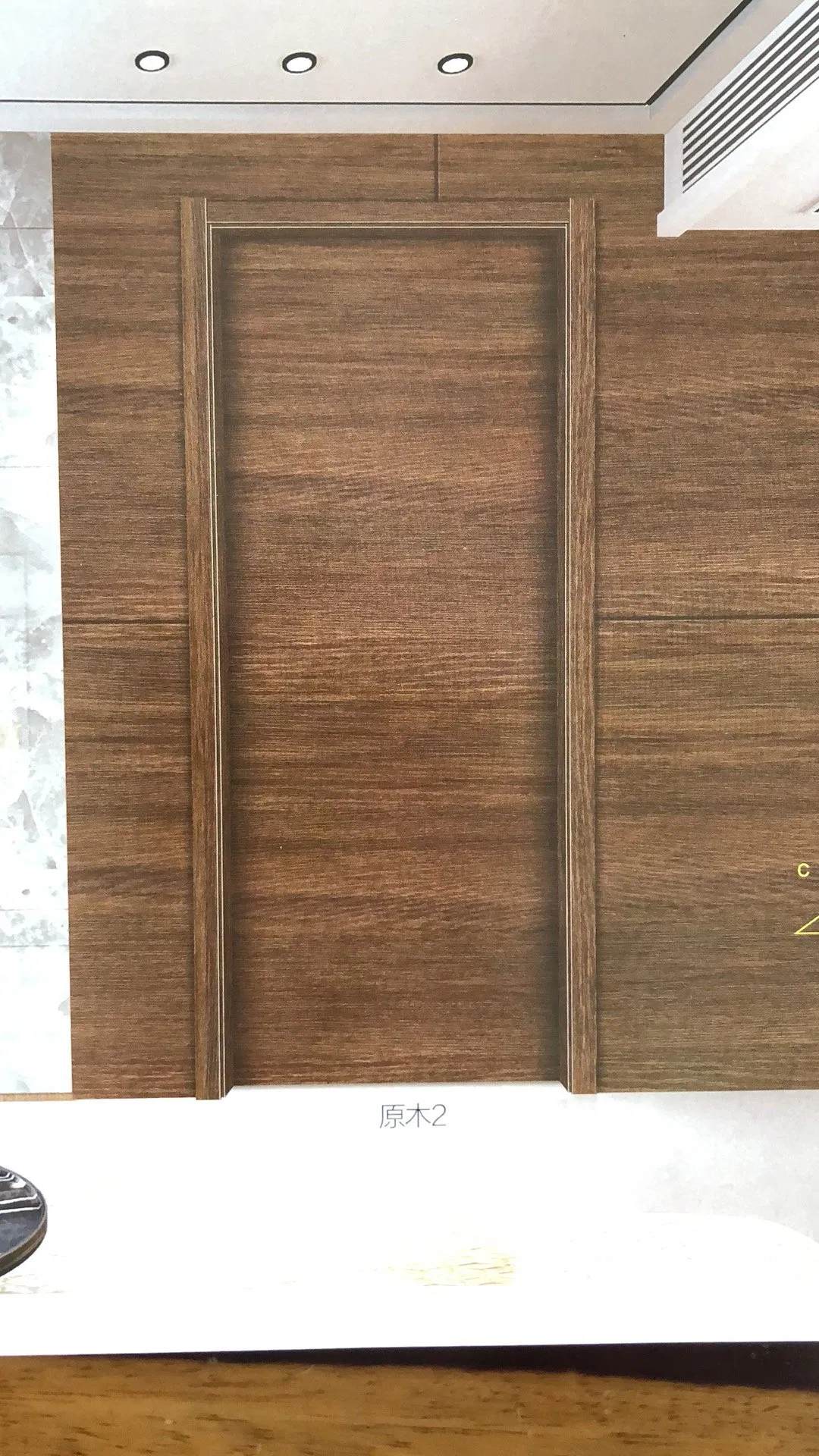Finished Surface Finishing and MDF Door Material Europe Wooden Door