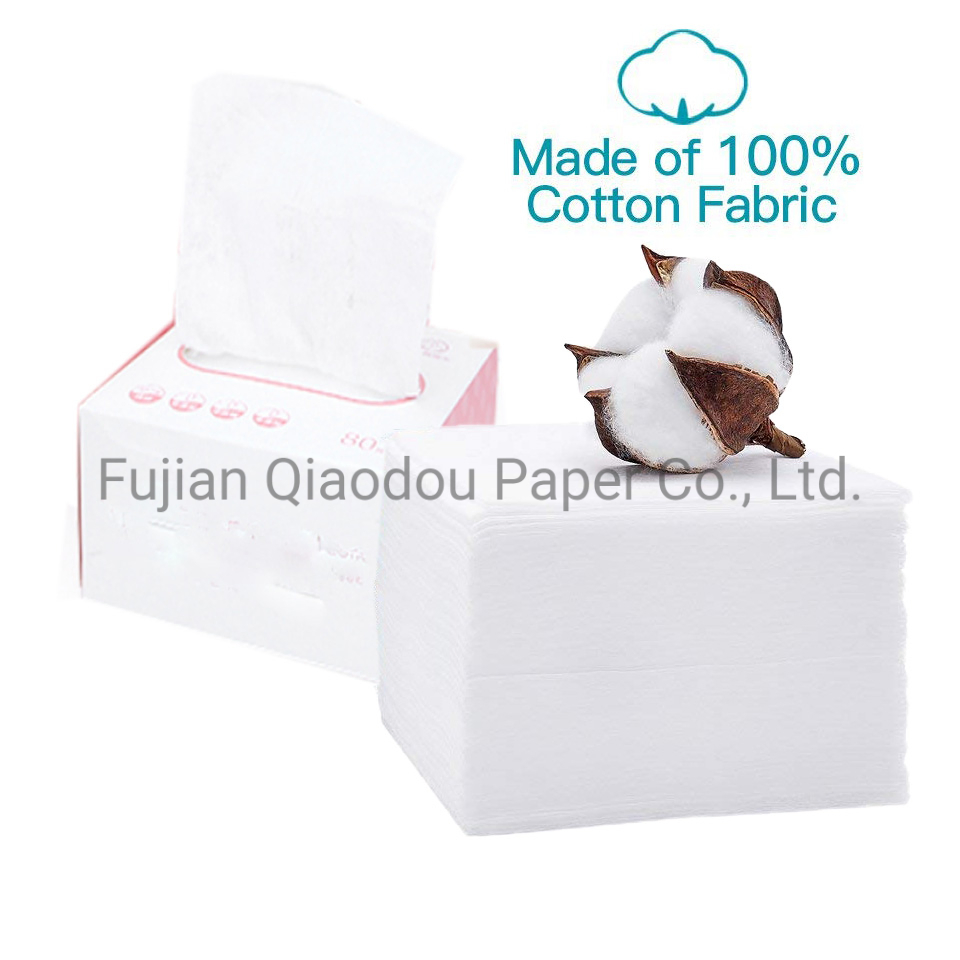 Cheap Price Cotton Soft Disposable Extractive Face Towel for Face Cleansing Organic Towel
