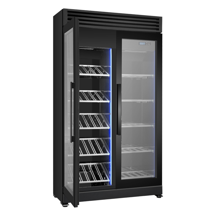 Wine Cooler LED Temperature Display Compressor Wine Refrigerator