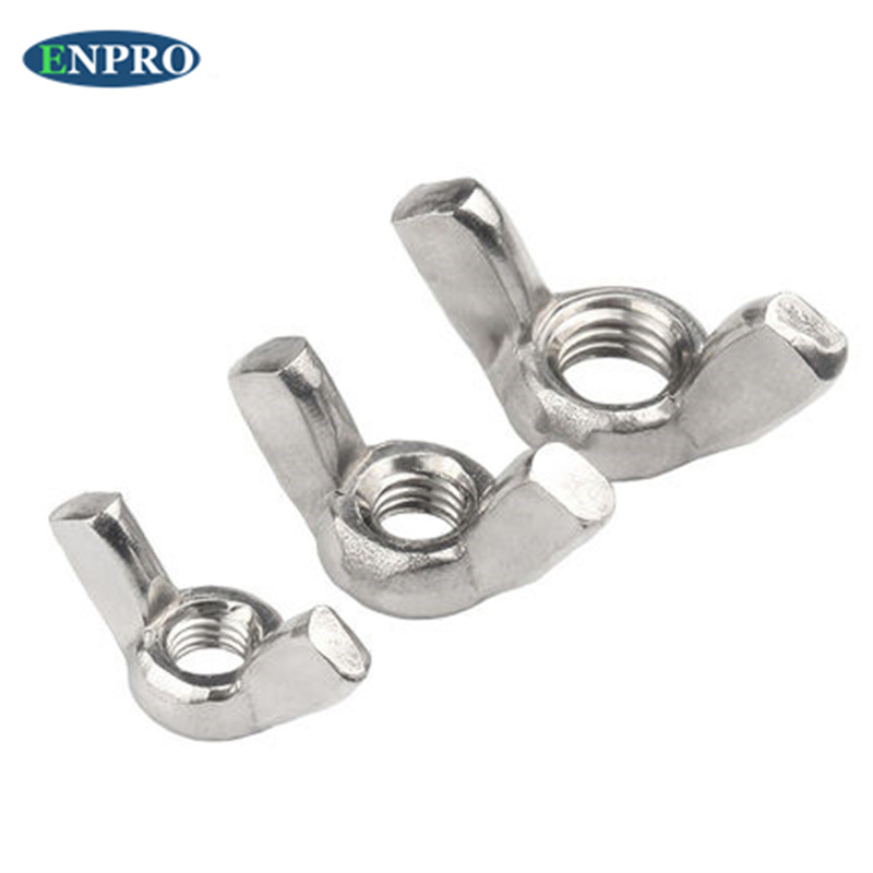 China Factory Direct Sale Carbon Steel Zinc Plated Ss Stainless Steel Butterfly Wing Nut