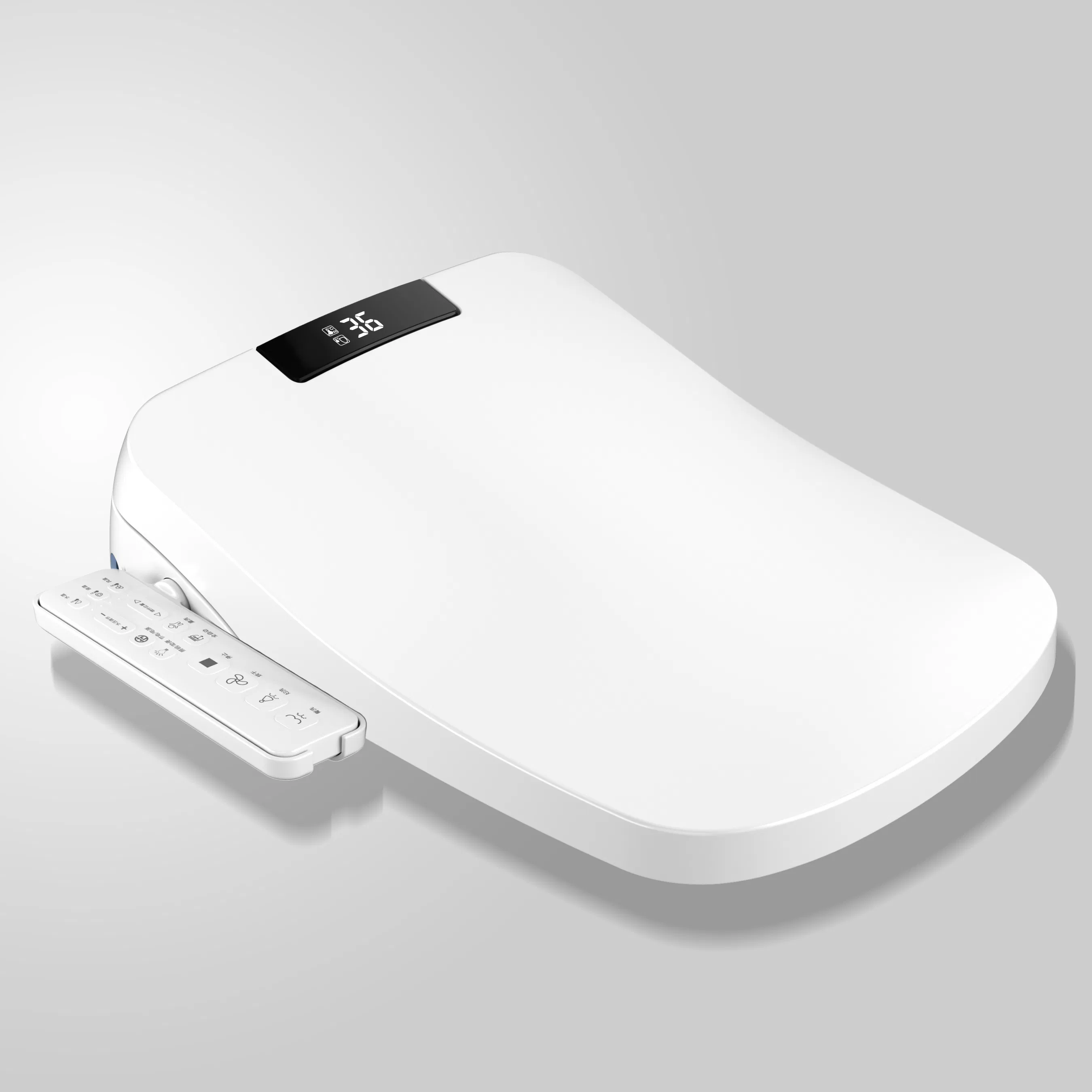 Modern Seat Heating Smart Toilet Bidet Soft-Close Intelligent Smart Toilet Seat Cover
