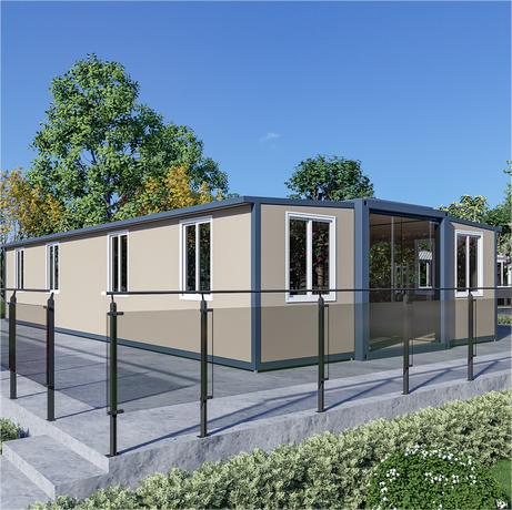 Professional Customized Double Wing Mobile Integrated House for Foreign Trade Export