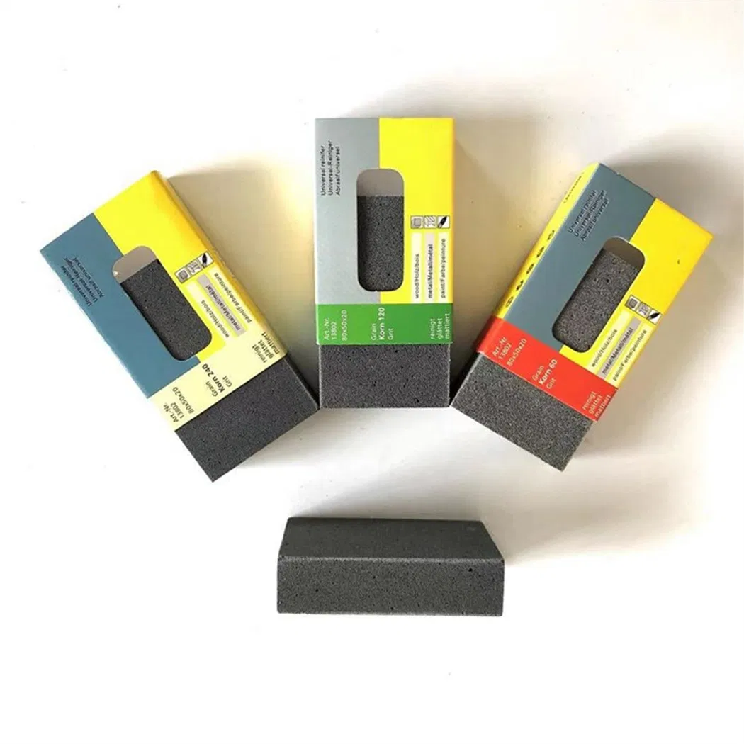 Rubber Polishing Block for Sharpening Scissors