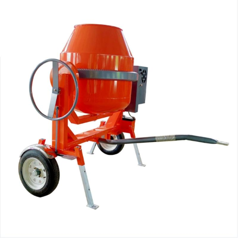 Portable Movable 400L 2 Bags Concrete Mixer Diesel Motor