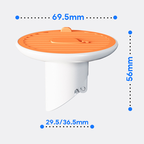 Magnetic Suction Toilet Floor Drain Anti Odor Cover