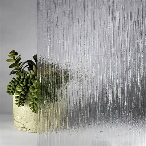 4mm 5mm 6mm High Quality Art Building Pattern Glass for Doors