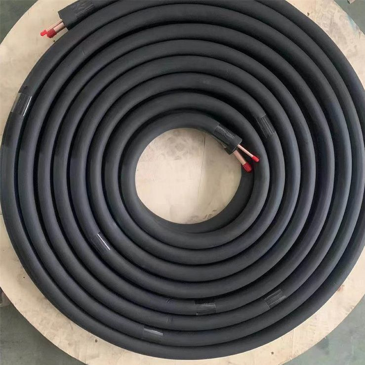 ASTM B280 Standard Copper Pair Coil Insulated 20m