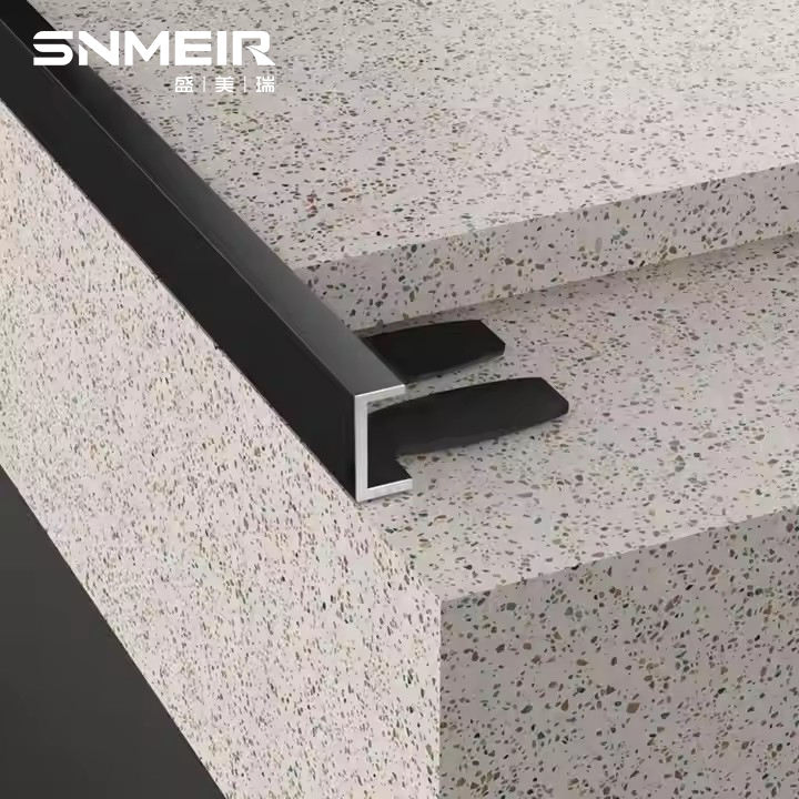 Алюминиевый профиль для плитки Modern Design, 2.44 м