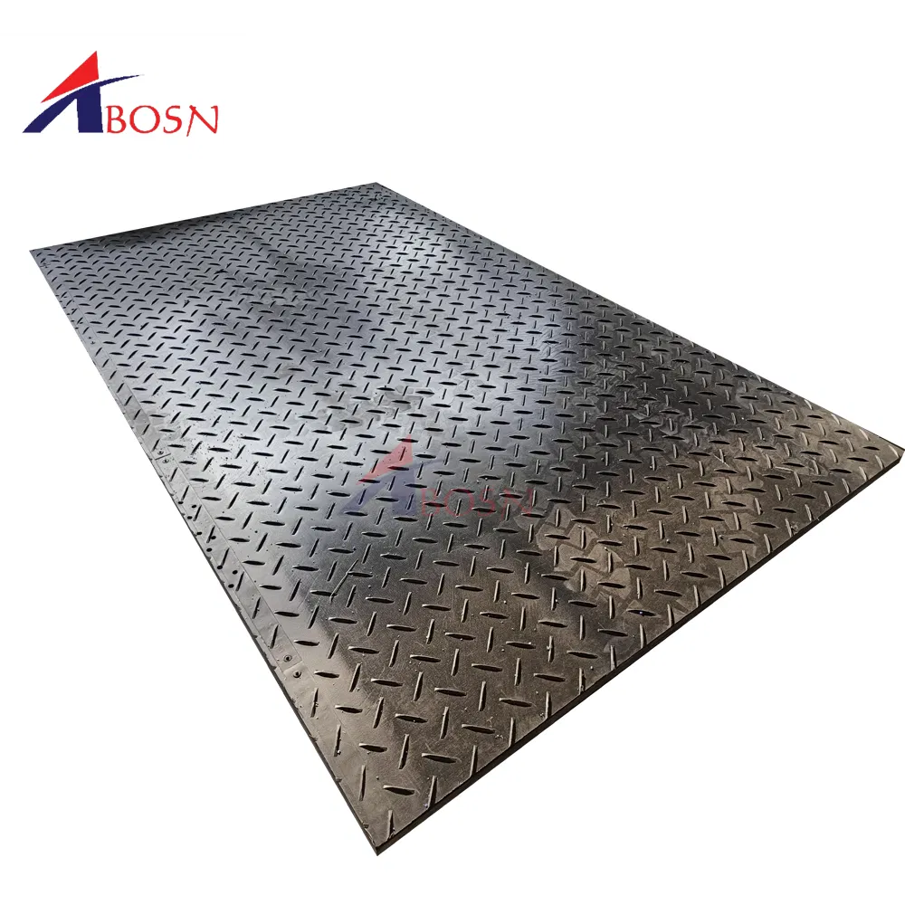 Flame Retardant Safety Temporary Construction Road Mat for Mining Site