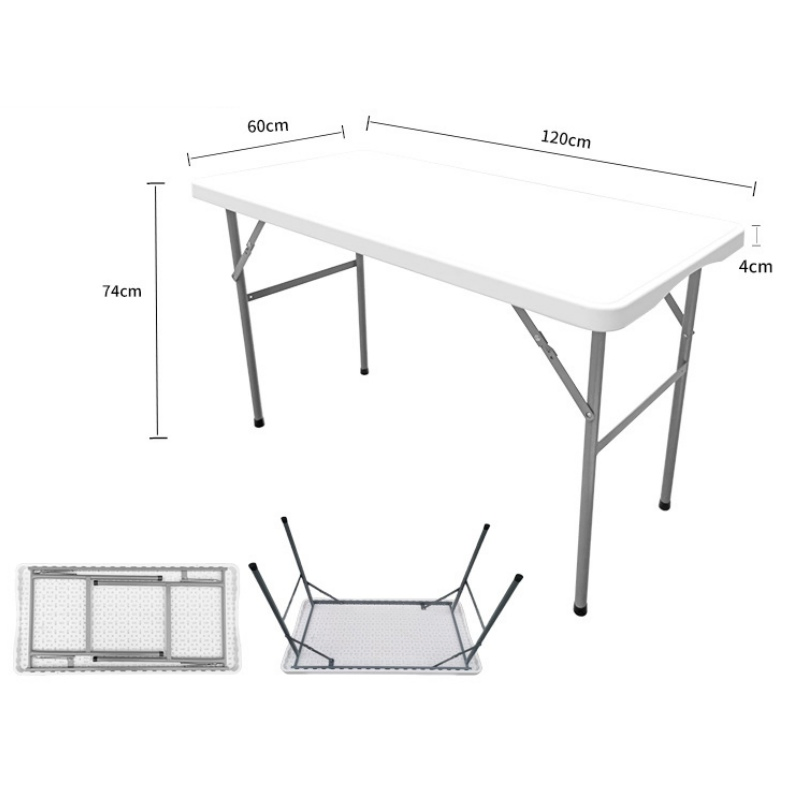Superior Quality Heat-Resistant Folding Table for Garden Parties and Family Gatherings