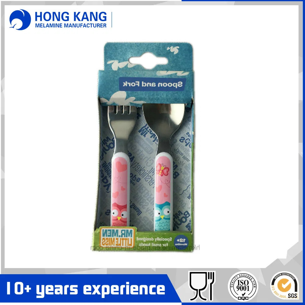 Stainless Steel Spoon with Plastic Handle