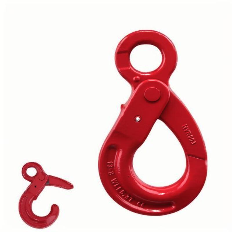 Alloy Steel G80 Eye Hook for Heavy Lifting and Chain Sling Use