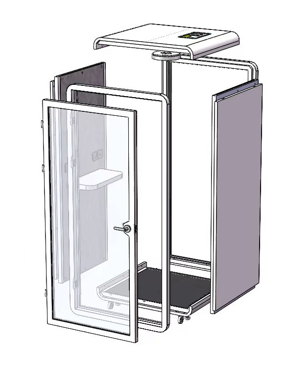 Premium Soundproof Booth for Office Sleeping Meeting Pod Home and Office Serenity