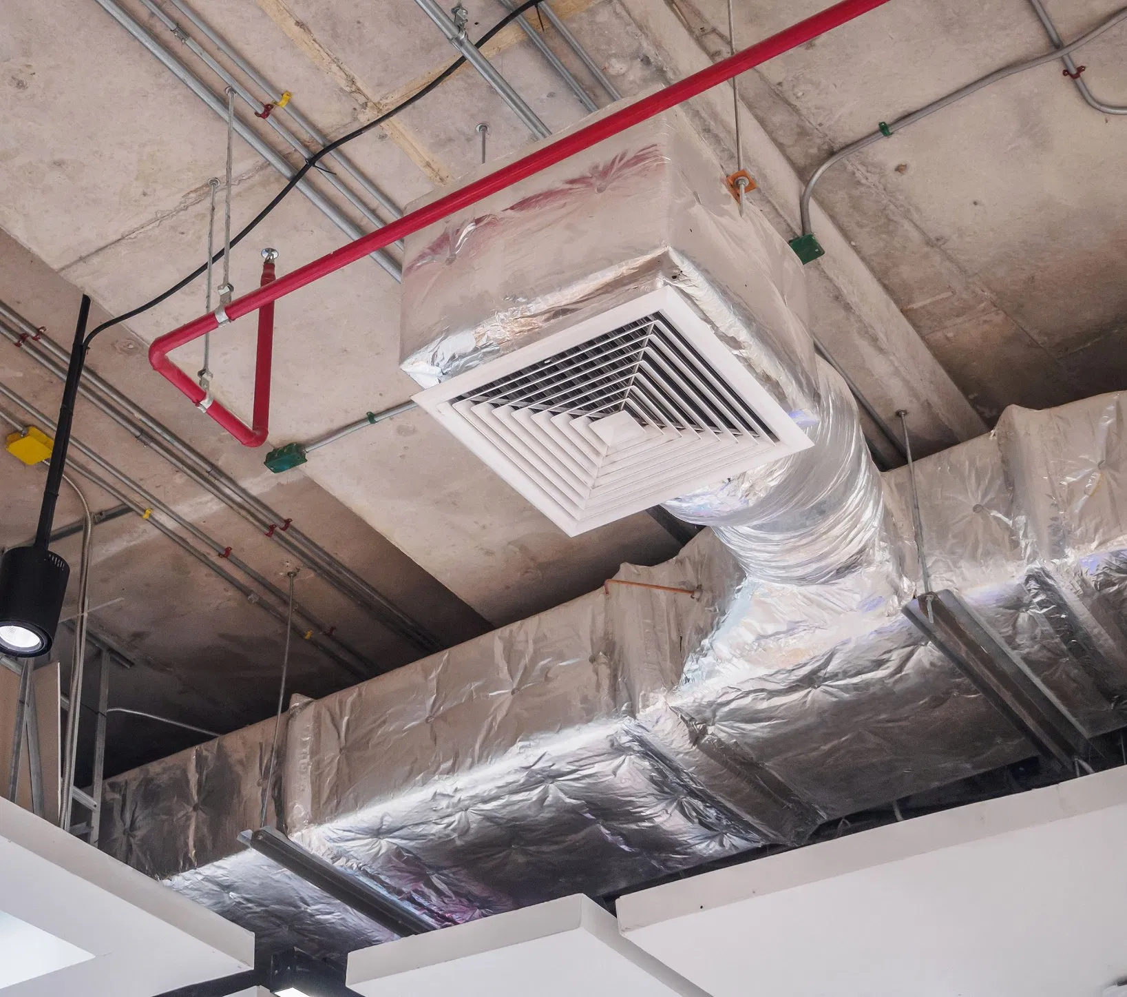 Aluminum Foil Facing for HAVC Duct Insulation