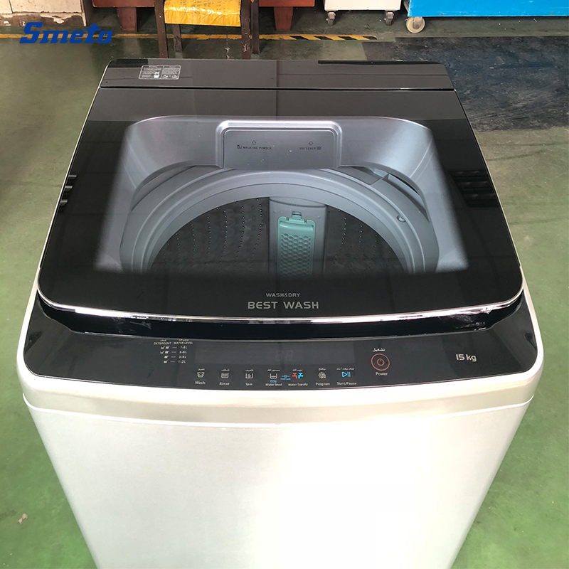6~18kg Single Tub Top Loading Laundry Washing Machine with Automatic