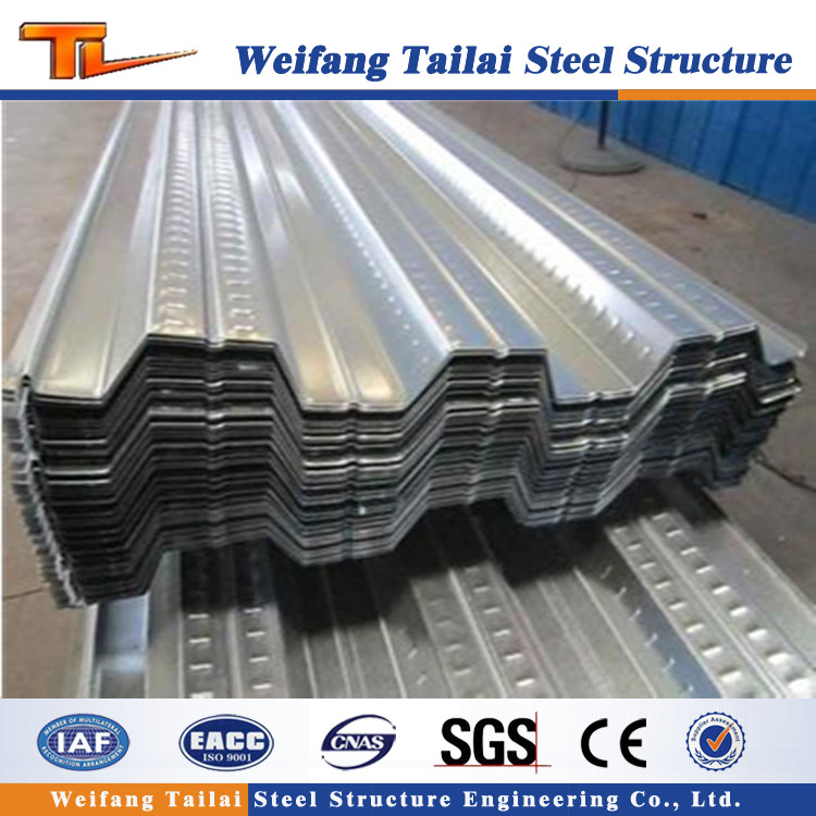 Galvanized Steel Floor Deck for Steel Structure Building
