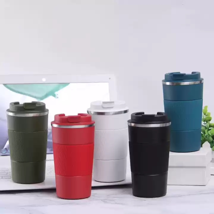 Термокружка с логотипом 380/510 мл, двойные стенки