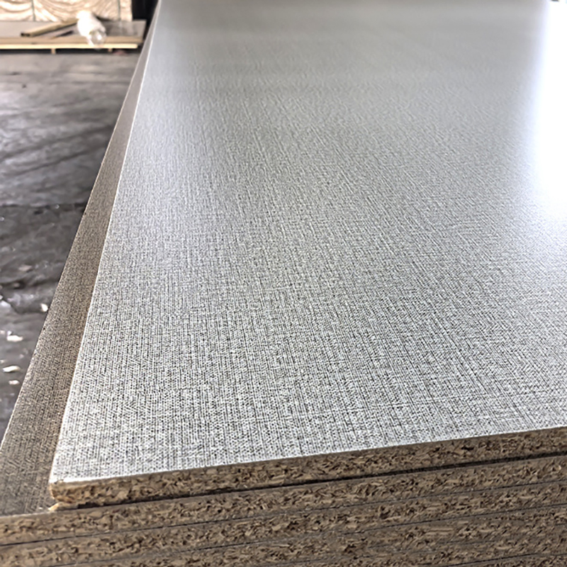 Hot Simple Design Synchronize Board White Melamine Melamine Particle Board