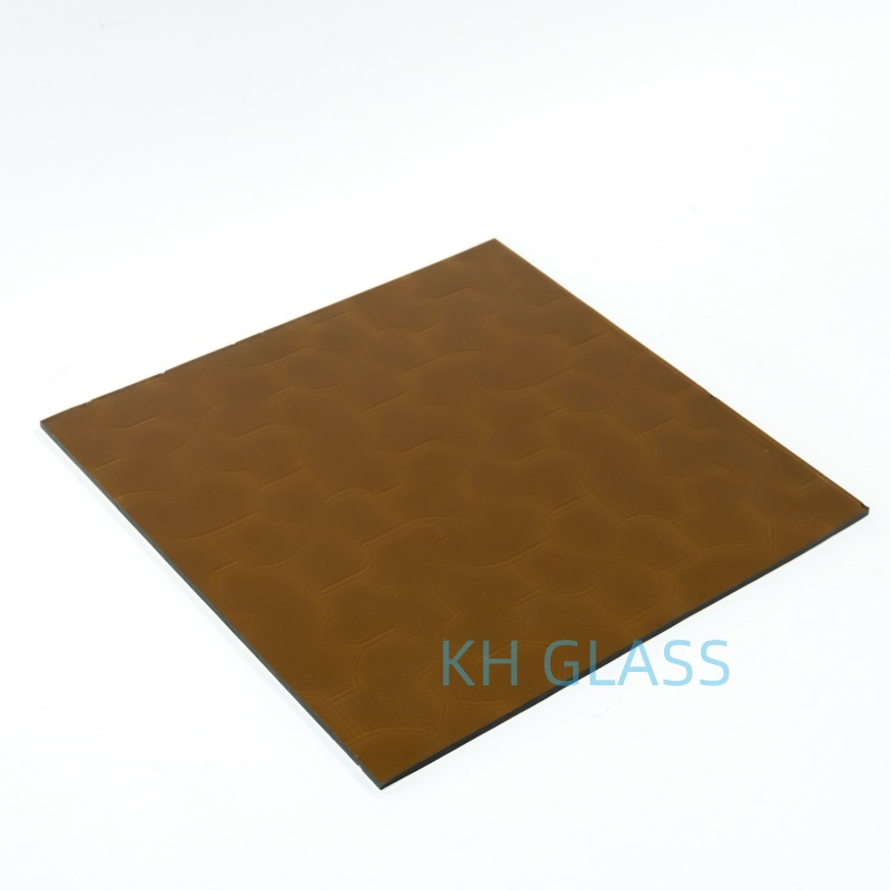 Modern Aesthetic Custom Designed Interior Decor Glass Clear/Color/Tinted Pattern Figure Glass