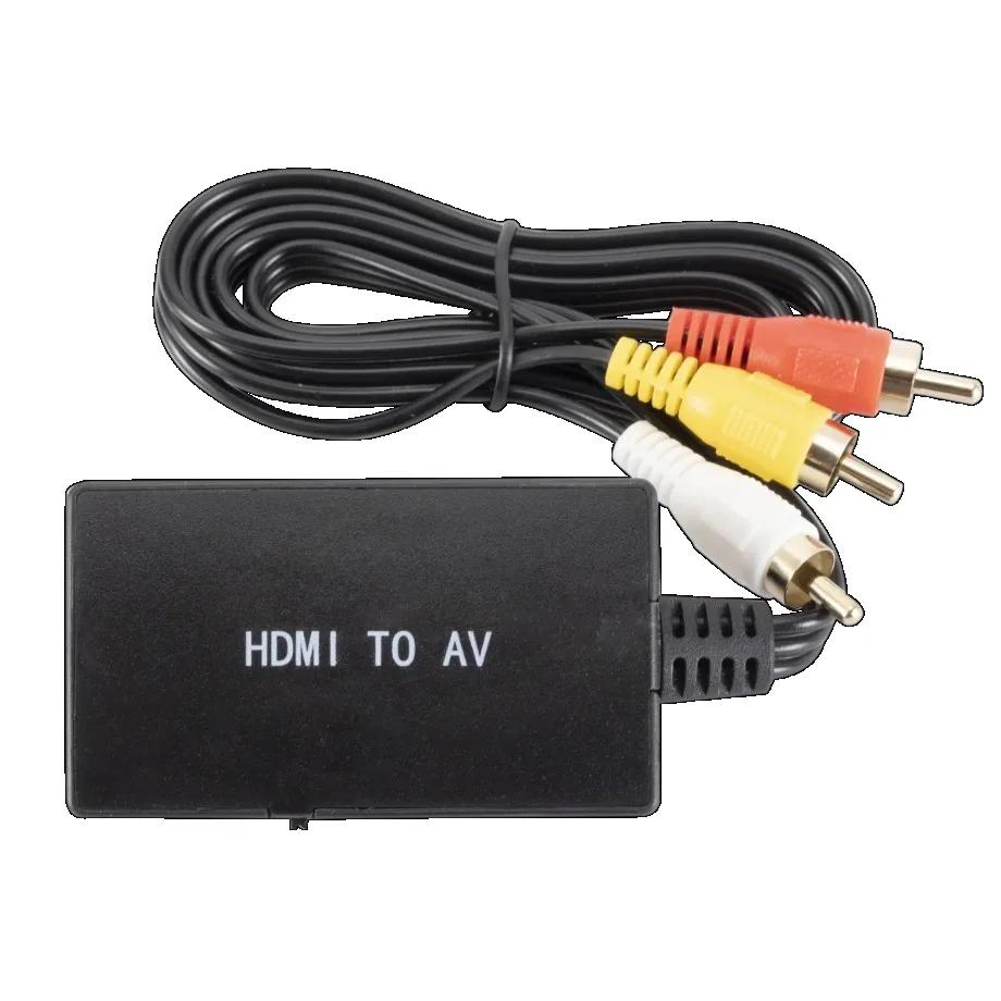 Конвертер HDMI в RCA AV для подключения ТВ, приставки