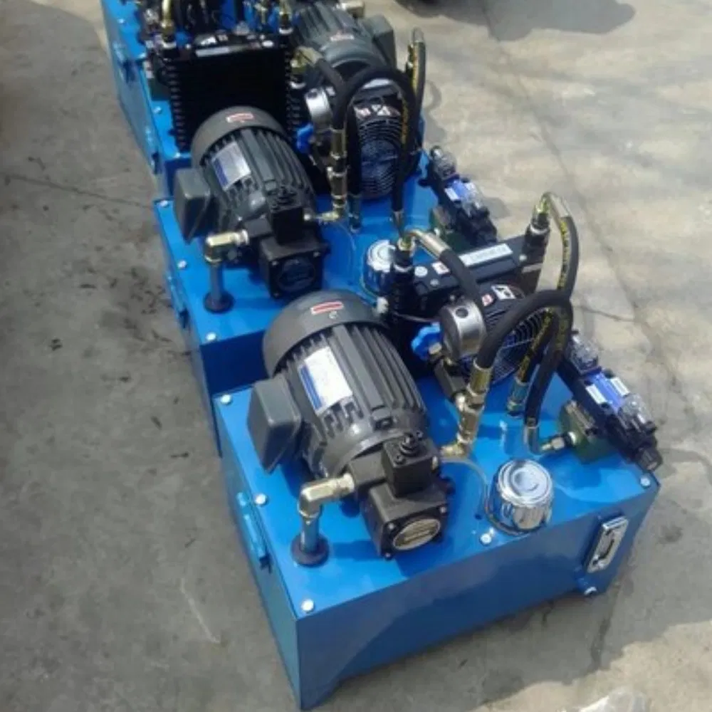 Однофазный высоконапорный гидравлический насосный агрегат