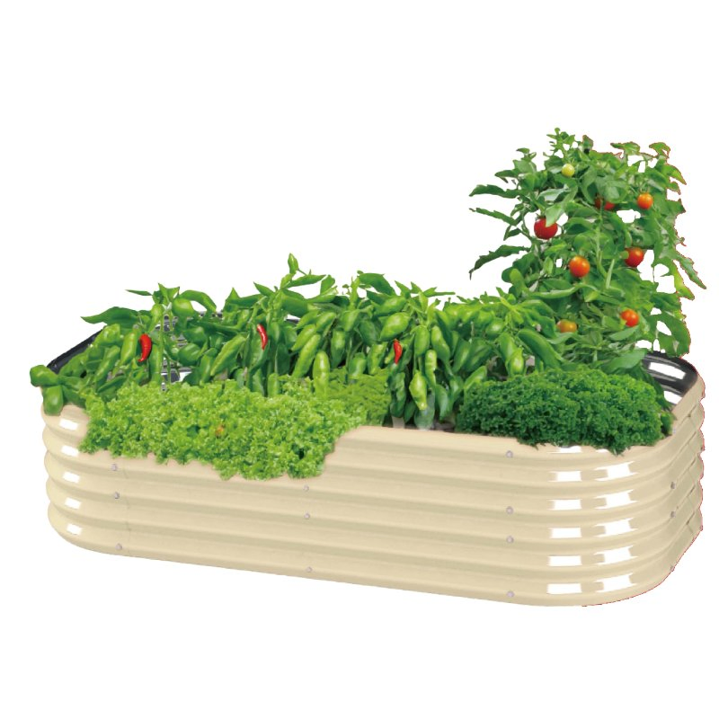 Металлическая грядка RR606045 для весенней посадки