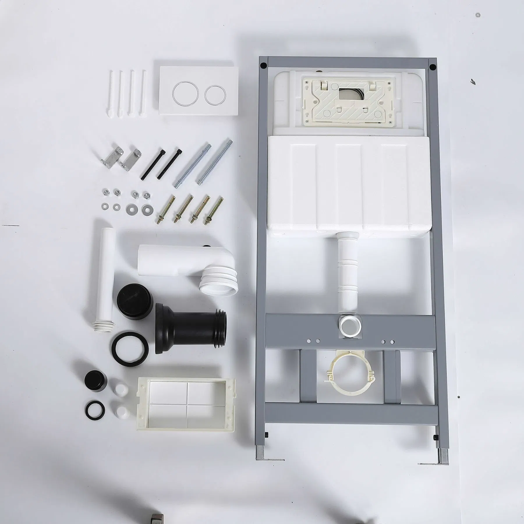 Luxury Hotel Plastic Energy-Saving Flush Tank Wall Hung Toilet Concealed Cistern