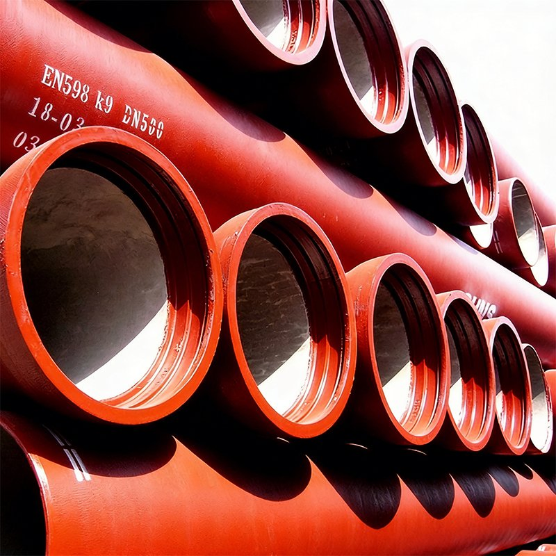 Factory High-Strength Flexible and Durable High Pressure ISO2531 En598 300mm 1200mm 1400mm K9 Ductile Iron Pipe
