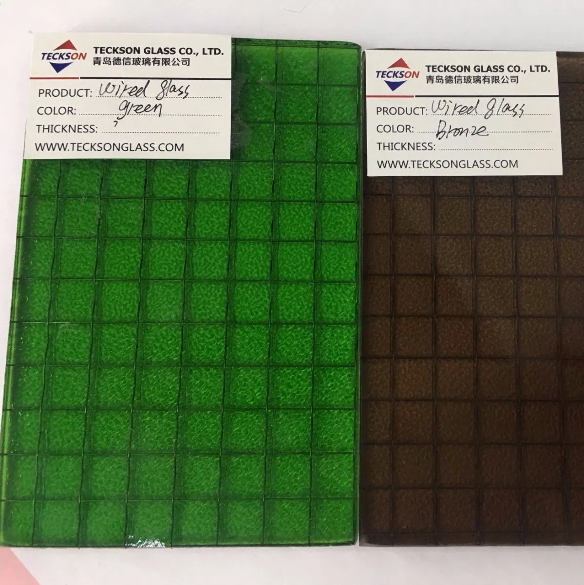 Clear / Bronze / Grey Safety Wire Glass Patterned Manufacturers Price