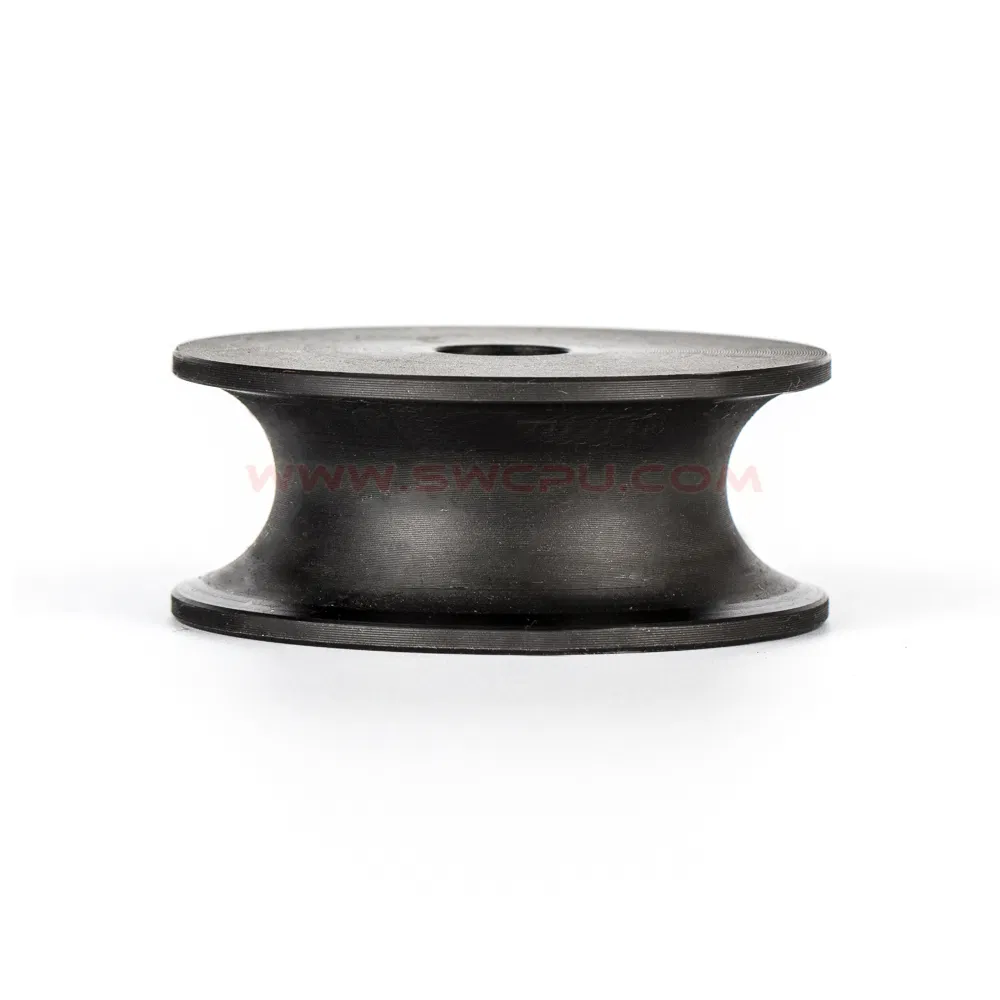 Custom Color Plastic Nylon Wheels by CNC Milling