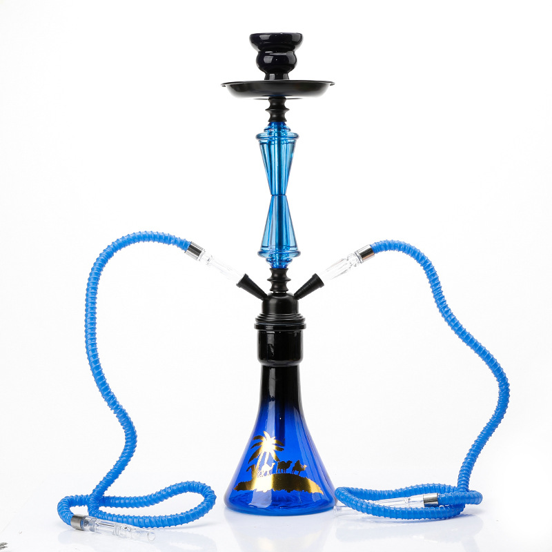 Various Styles of Arabic Hookah Medium Set Glass Pipe Hookah Tobacco Shisha