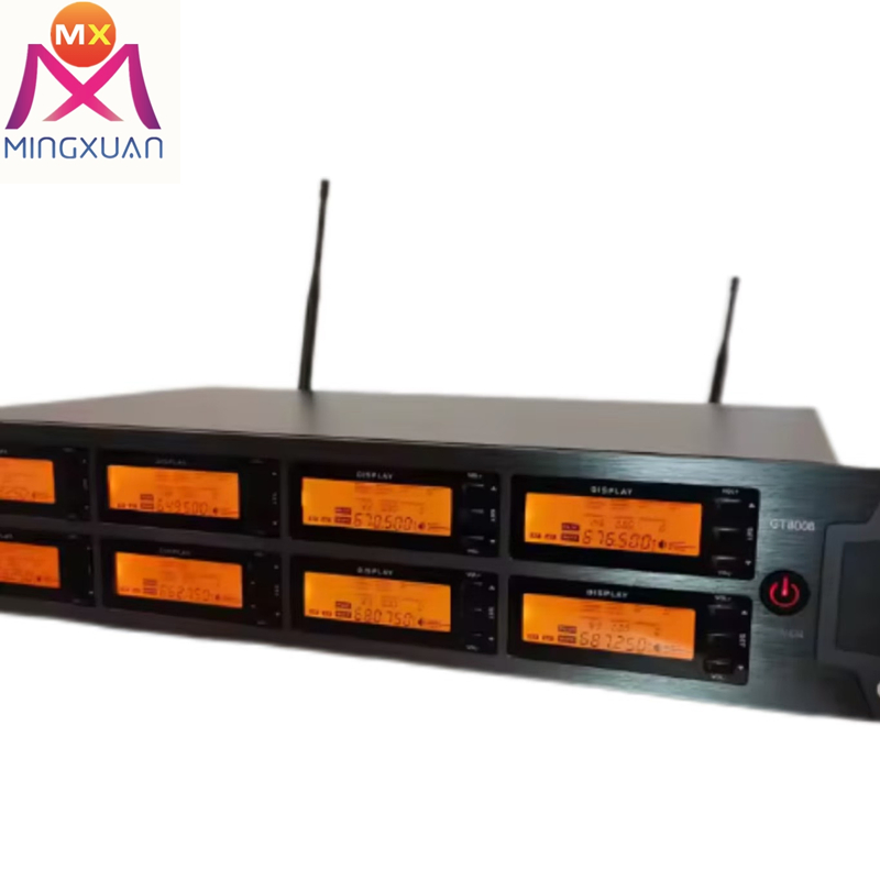 Conference Discussion Gooseneck Microphone 8 Channel Wireless Digital Rechargeable Battery