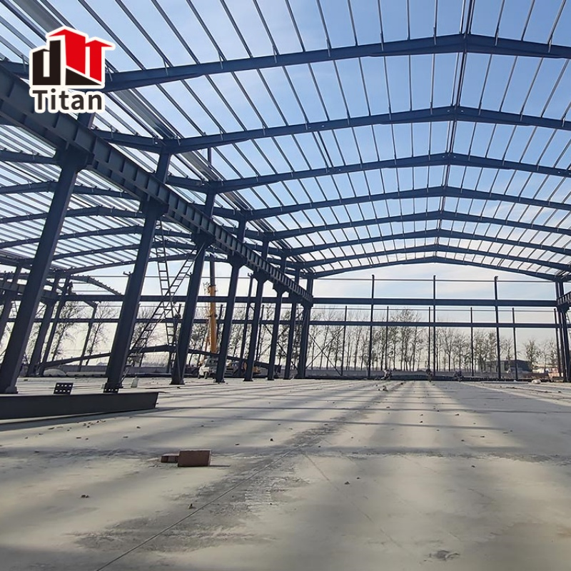 Superior Rigid Steel Structure Warehouse with Anti Corrosive Wall Panels
