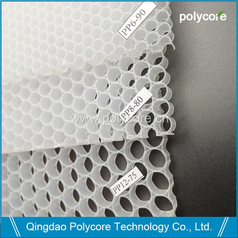Plastic Honeycomb Core Beehive Core (PP12) for Air Purifier