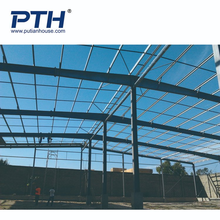 Large Span Low Cost Prefabricated Metal Barn