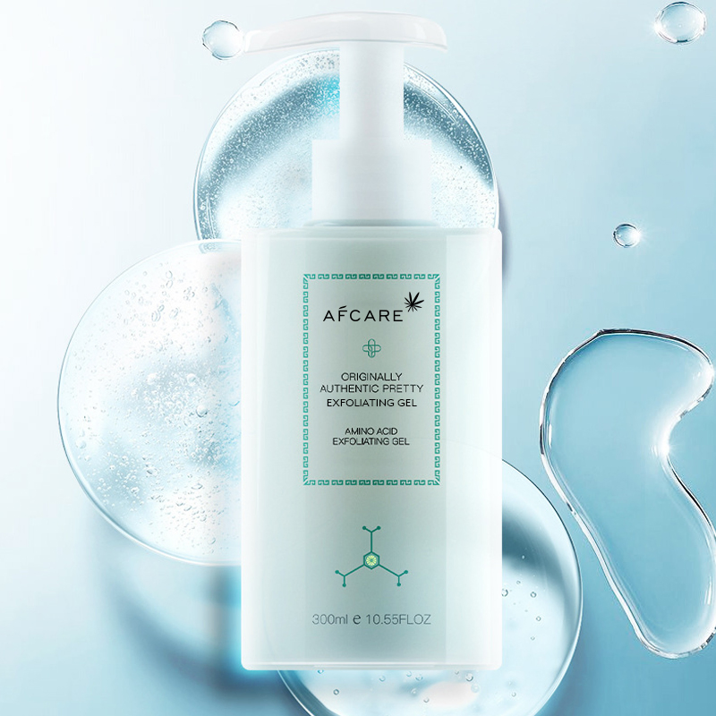 Private Label Facial Body Exfoliating Gel Organic Remove Dead Skin Cleanser