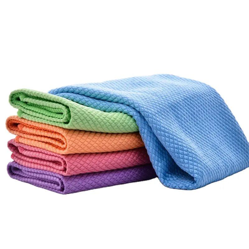 Stylish Reusable Dish Towels with Quick-Dry Technology for Kitchens