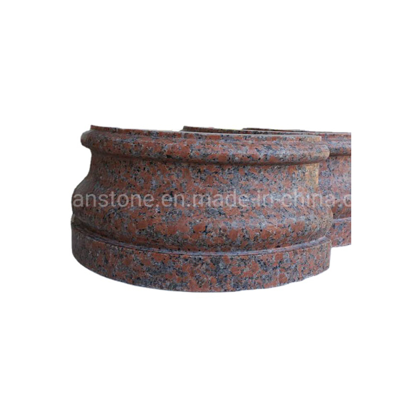 Luxury Natural Stone Column for Garden Decoration with Free Design Service