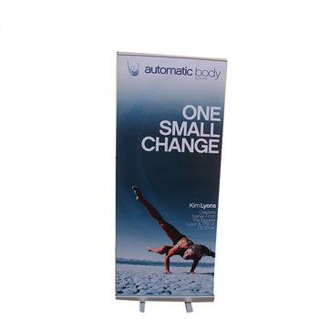 China Supplier Indoor Retractable Floor Standing Roll up