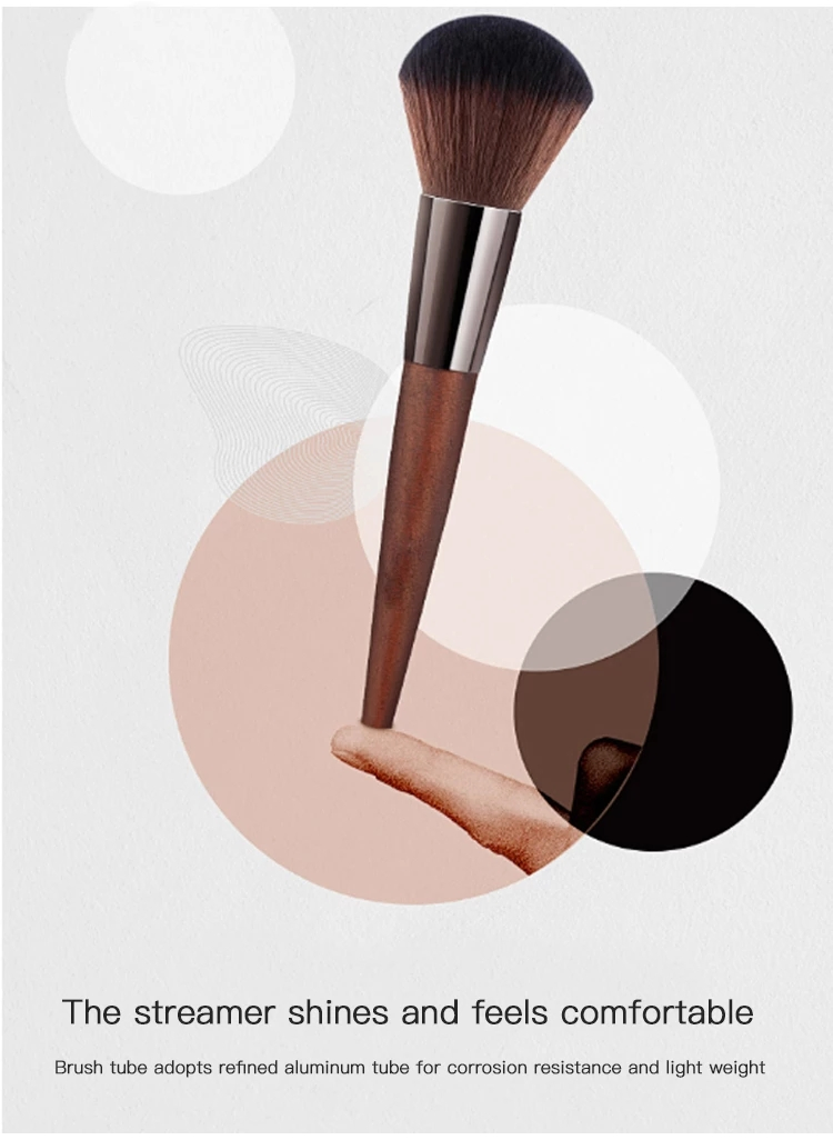 Professional Vegan 100% Cruelty Free Synthetic Eyeshadow Brushes Wooden Handle Eye Makeup Brush Set
