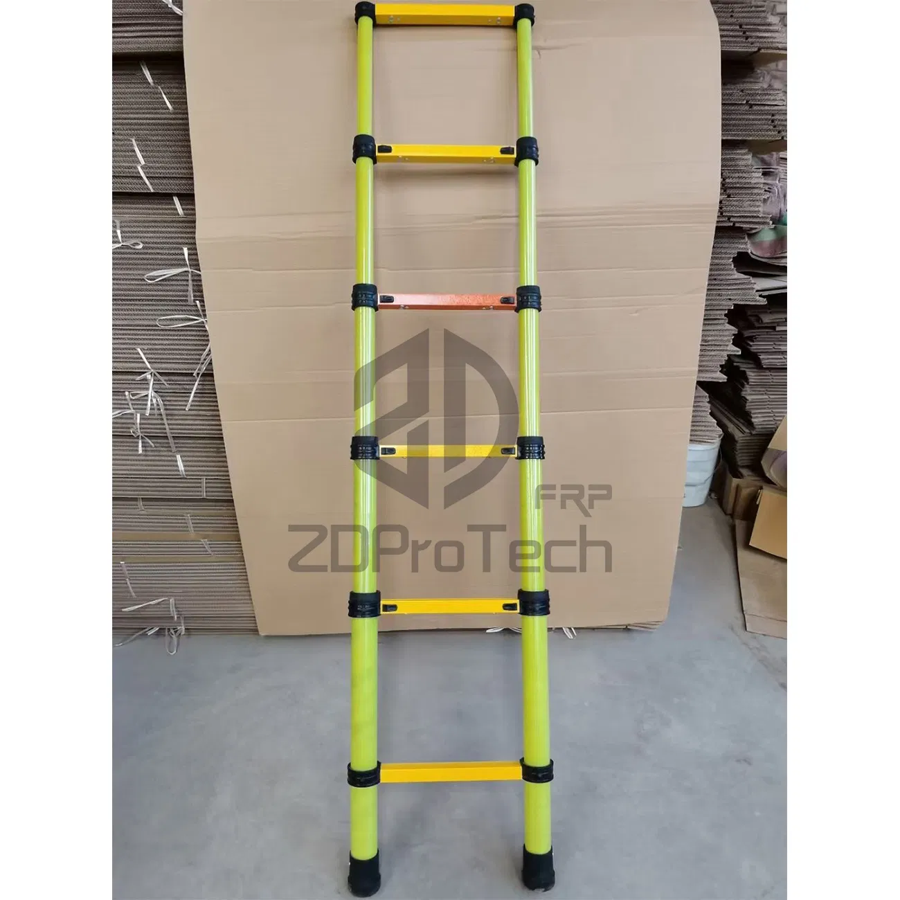 2.5m Light Weight Household Extension Ladder Portable FRP Telescopic Ladder