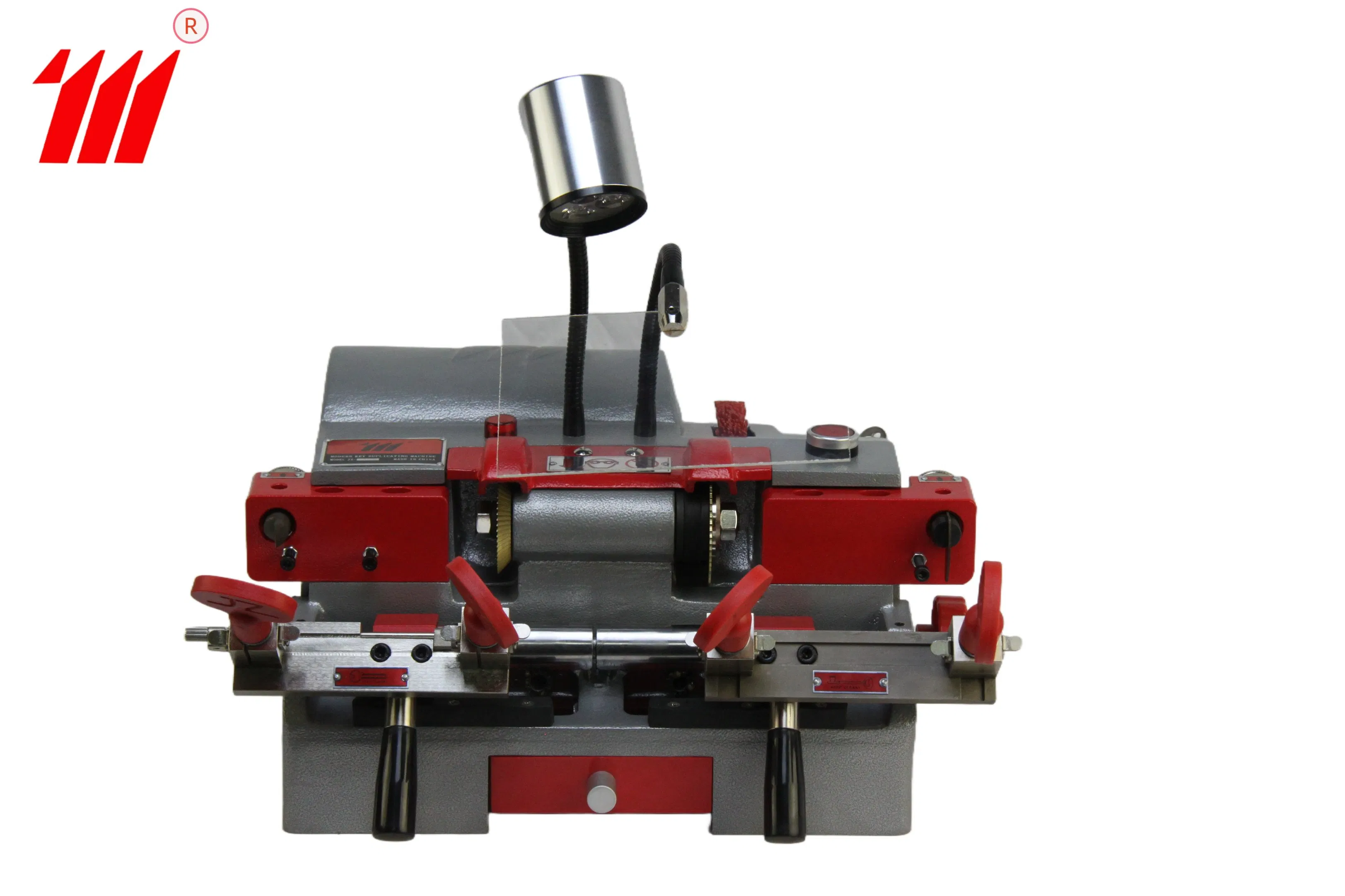 Jingzhun Three Zero Zero-Dgs Horizontal Key Cutting Machine 110V/220V Key Duplicator for Locksmith (RED)